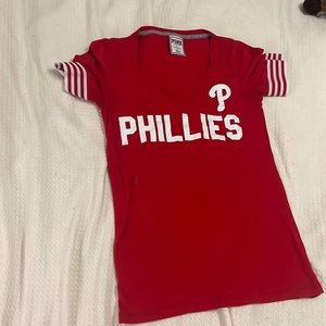 PINK/Victoria Secret with 5th and ocean Phillies Shirt